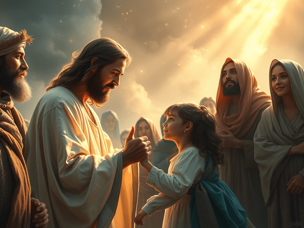 Jeesus herätti kuolleen&nbsp;tytön