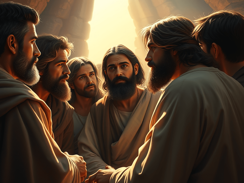 Jeesus ojensi opetuslapsia